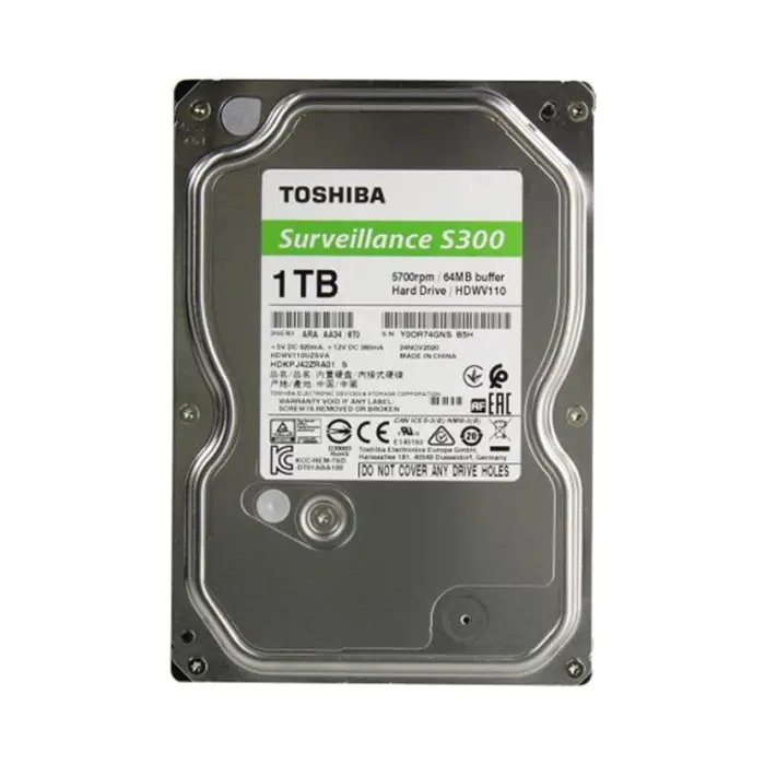Ổ cứng giám sát TOSHIBA 1TB HDWV110UZSVA
