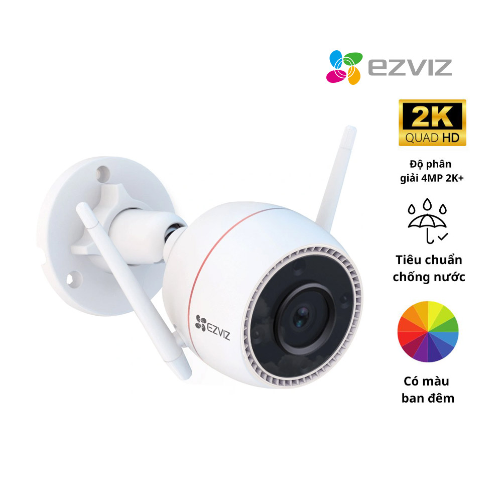 Camera WiFi thông minh ngoài trời 3MP EZVIZ H3C 2K