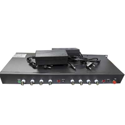 Converter Quang HDtec 8 Port BNC Video