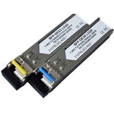 Module quang SFP 1.25G RX1550, SC 20Km