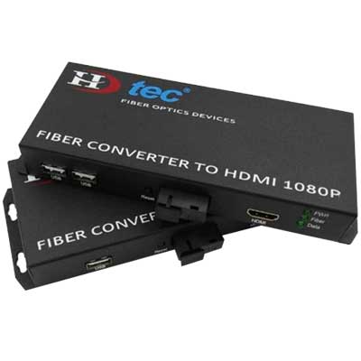 Converter quang HDtec kéo dài HDMI 20km có điều khiển chuột