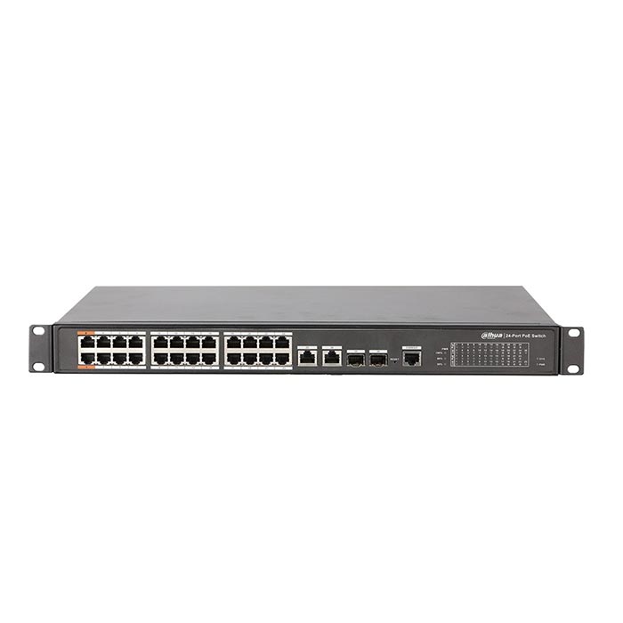 Switch PoE 24 Port DAHUA DH-PFS4226-24ET-240