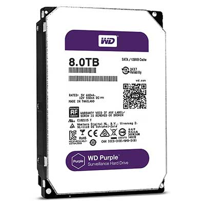 Ổ cứng giám sát WD Purple 8TB WD84PURZ