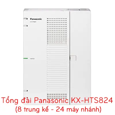 Tổng đài Panasonic KX-HTS824 (8 trung kế – 24 nhánh)