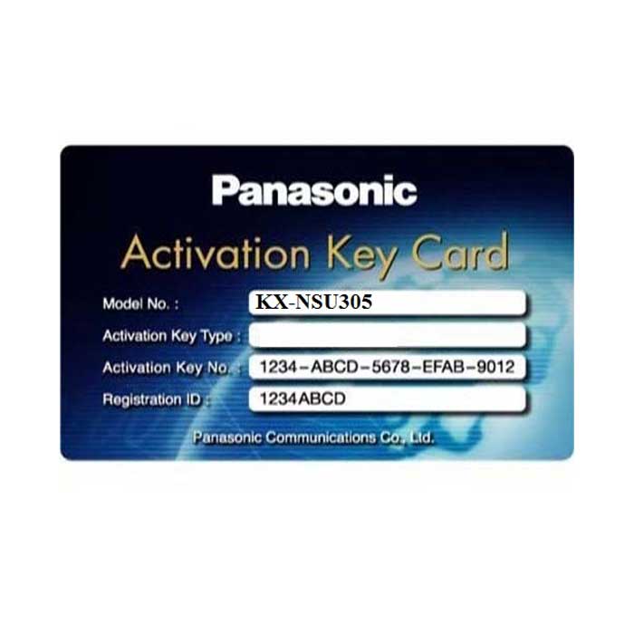 Activation key mở rộng tổng đài PANASONIC KX-NSU305