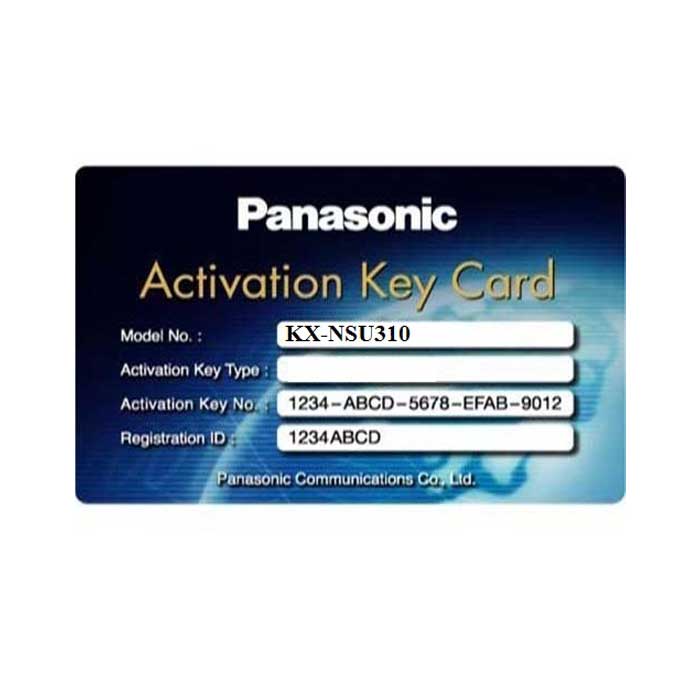 Activation key mở rộng tổng đài PANASONIC KX-NSU310