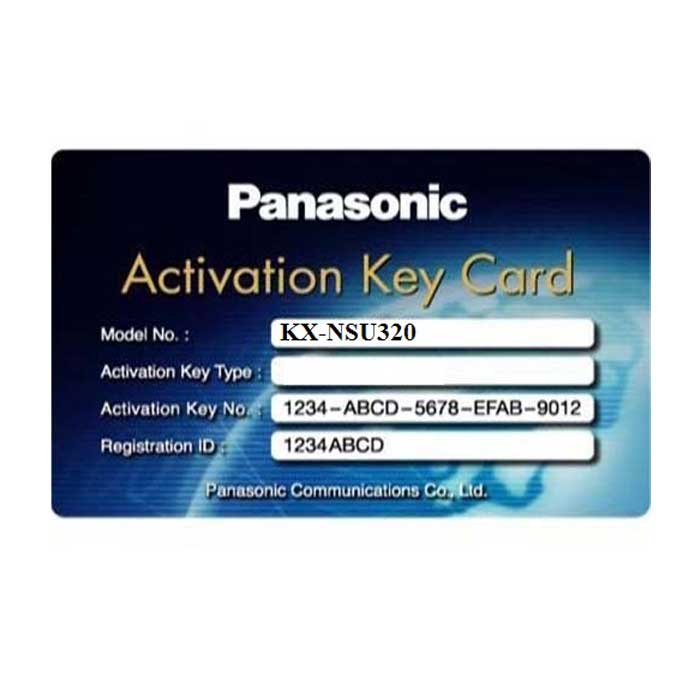 Activation key mở rộng tổng đài PANASONIC KX-NSU320