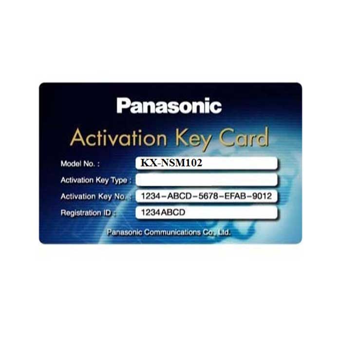 Activation key mở rộng tổng đài PANASONIC KX-NSM102