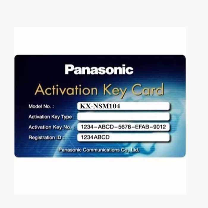 Activation key mở rộng tổng đài PANASONIC KX-NSM104