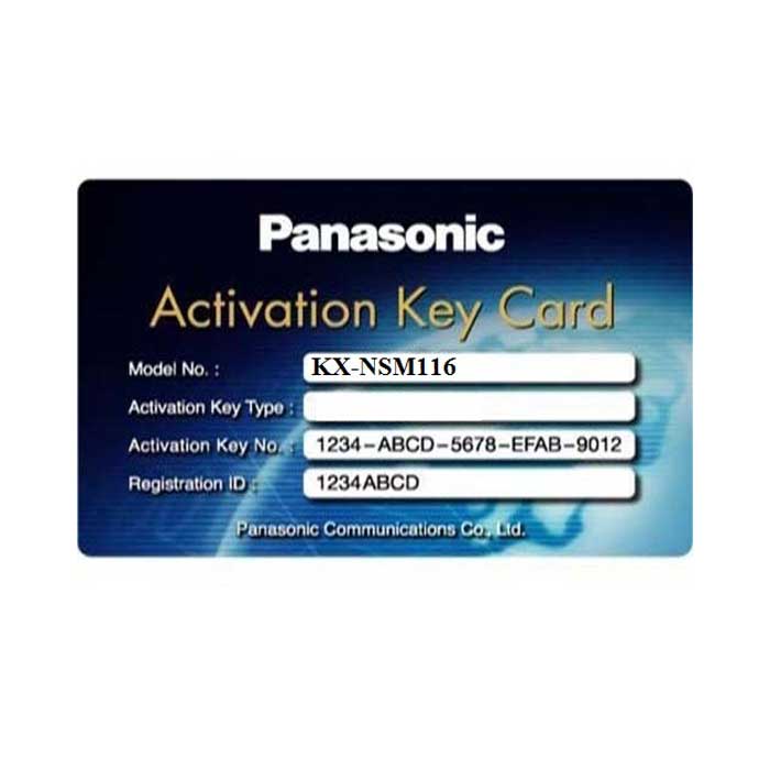 Activation key mở rộng tổng đài PANASONIC KX-NSM116