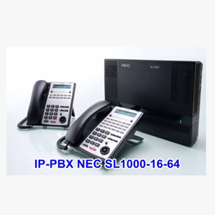 Tổng đài điện thoại IP-PBX NEC SL1000-16-64