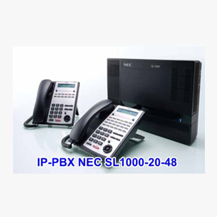 Tổng đài điện thoại IP-PBX NEC SL1000-20-48