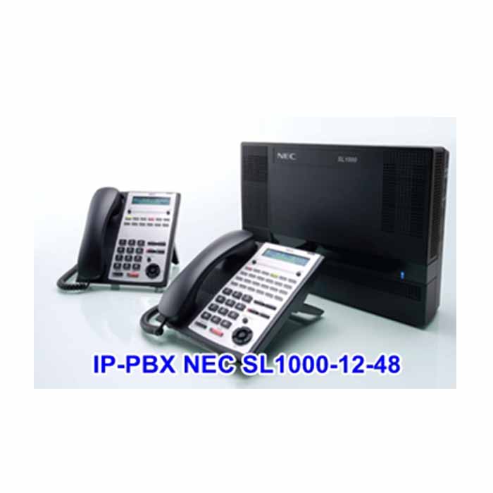 Tổng đài điện thoại IP-PBX NEC SL1000-12-48