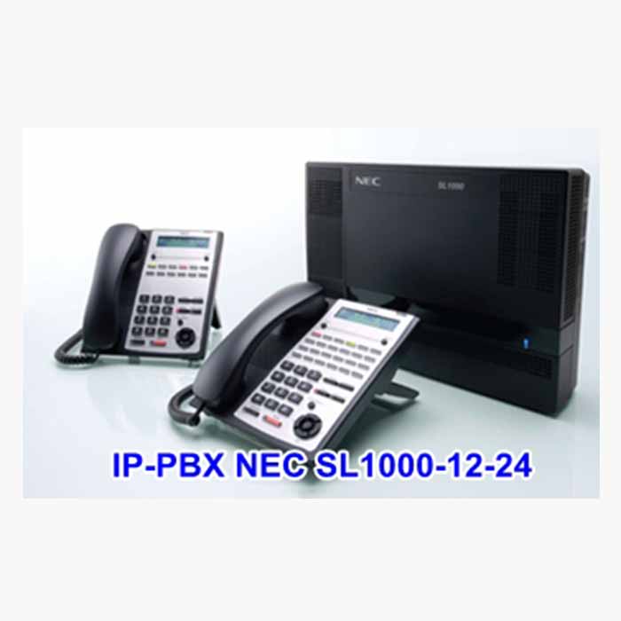 Tổng đài điện thoại IP-PBX NEC SL1000-12-24