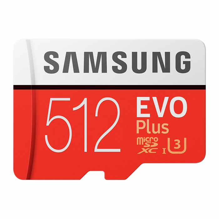 Thẻ nhớ Micro SD 512GB SAMSUNG Evo Plus U3 Class 10 – 100MB/s