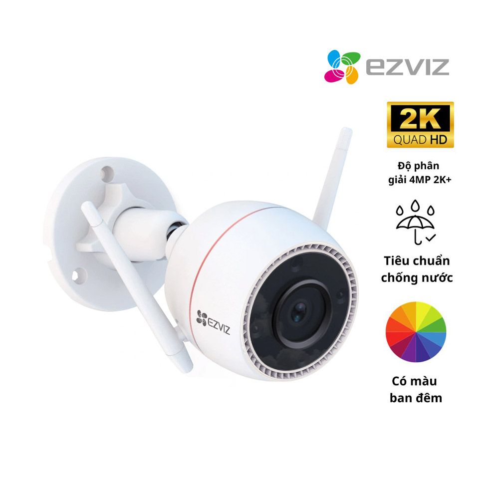 Camera WiFi thông minh ngoài trời EZVIZ H3C 2K+ (4MP)