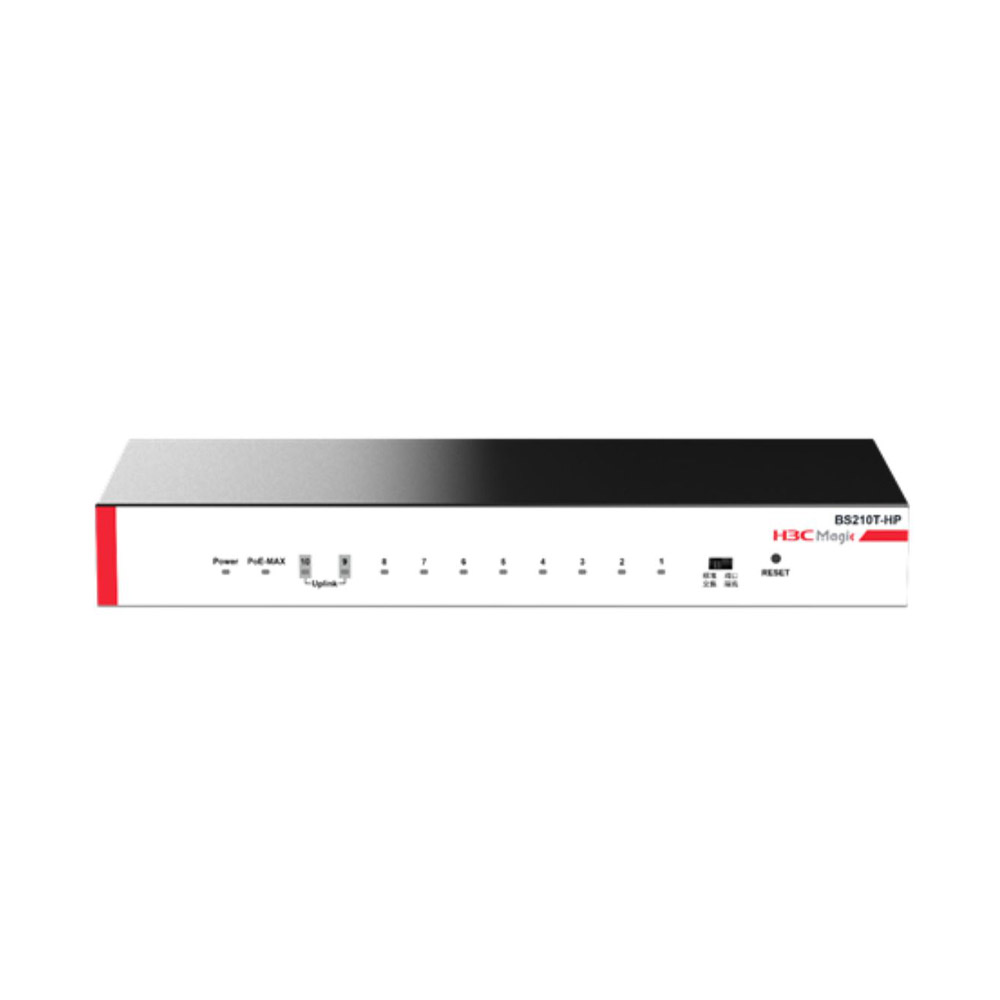 Switch Gigabit 10 cổng H3C BS210T-HP (Có Poe)