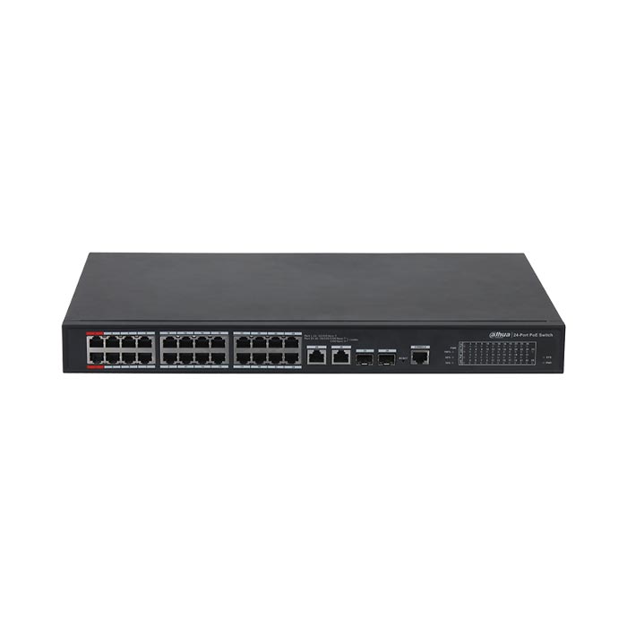 Switch PoE 24 cổng DAHUA DH-PFS4226-24ET-360