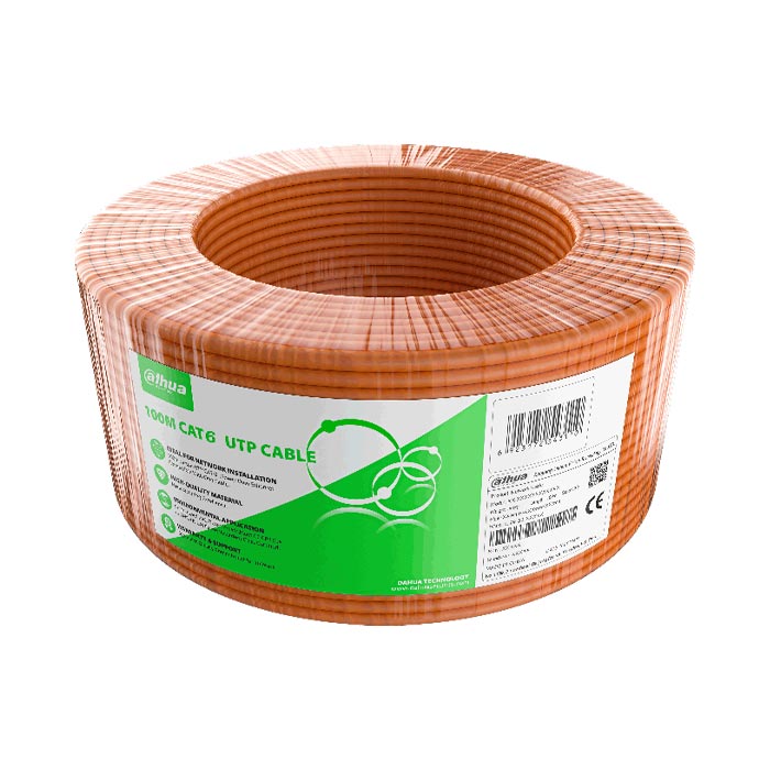 Cáp mạng UTP CAT6 lõi hợp kim 100m DAHUA DH-PFM922I-6UN-C-100